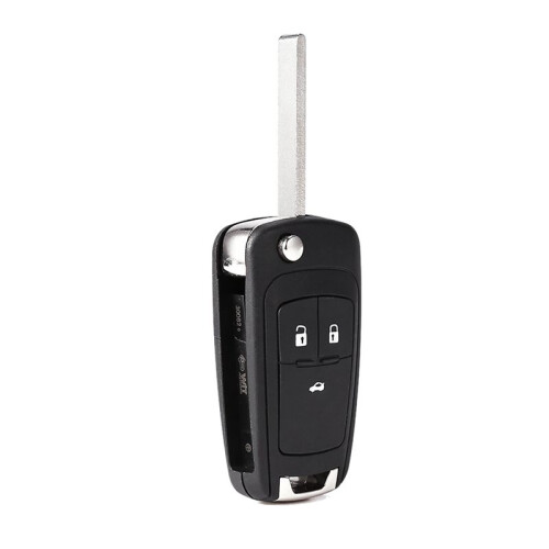 2X Foldable Remote Key Shell 3 Bouton for  Zafira  Astra Insignia 1