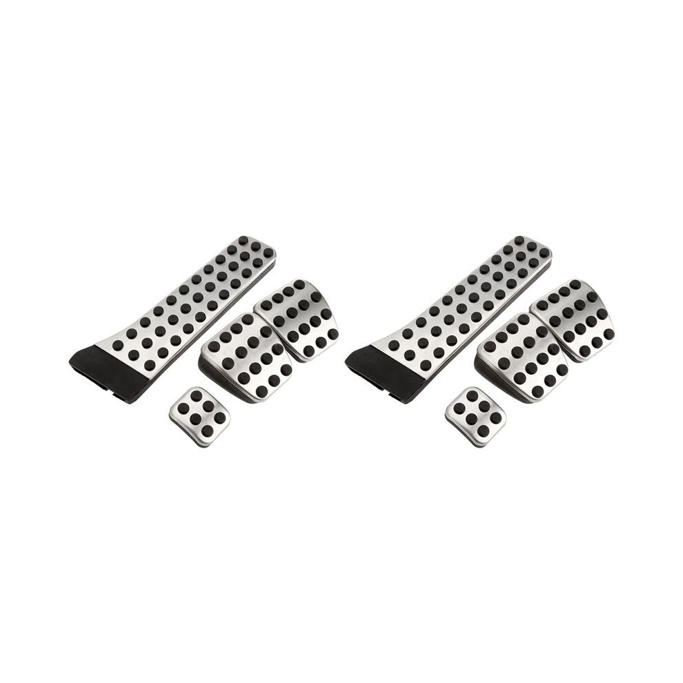 8Pcs Stainless Steel Pedal For - W202 W203 W204 W124 W210 W211 W212 W218 X204 R172 R231 C E Cls Glk Slk 6033001539464