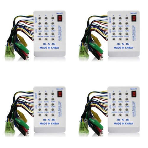 4Pc 24V/36V/48V/60V/72V Electro Car E-Bike Scooter Brushless Motor Controller Tester Electronic Module High Performance
