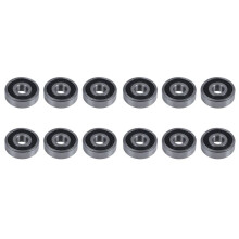 6200RS Shielded Single Row Deep Bearing 10mm x 30mm x 9mm 12 Pieces