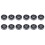 6200RS Shielded Single Row Deep   Bearing 10mm x 30mm x 9mm 12 Pieces 1