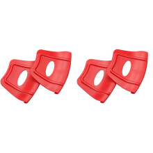 Wheel Rim Shield Rimshield Shield Protector Tool for Motorcycle Bike ATV Quad Tyre Tire Installation 4PCS, Red