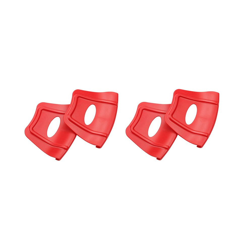 Wheel Rim Shield Rimshield Shield Protector Tool For Motorcycle Bike Atv Quad Tyre Tire Installation 4Pcs, Red 6033185878175