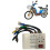 5Pc 24V/36V/48V/60V/72V Electro Car E-Bike Scooter Brushless Motor Controller Tester Electronic Module High Performance 3