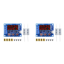 2X 1,2 V-12 V Batteriekapazitätsmesser Entladetester Analysator 18650 Lithium-Ionen-Lithium-Blei-Säure-Batteriekapazitätsmesser