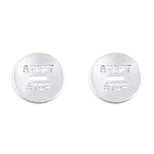 2X Car Engine Start Stop  Button Cover Stickers Interior for  XF 2008-2015