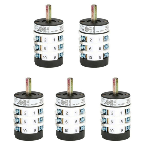 5X 20A 220/380V Tyre Changer Motor Forward Reverse  Forward and Reverse Foot Pedal