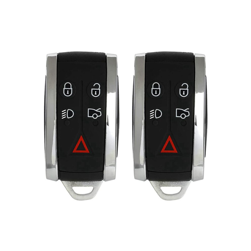 2X For Key Shell 5 Button Xk Xkr Car Key Shell 6033829825237