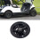 2 Peça 8 Polegadas SS Tampa da Roda Do Carrinho de Golfe 5 Raios Design Tampa Do Cubo para Carrinho de Golfe Carro Clube EZGO 4