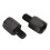 8 PCS Motorcycle MIRROR ADAPTORS CONVERTS CLOCKWISE 8MM to 10MM BLACK 2