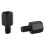 8 PCS Motorcycle MIRROR ADAPTORS CONVERTS CLOCKWISE 8MM to 10MM BLACK 3