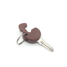 2X Motorcycle Key Case Shell Cover Uncut Blank Key for  GTS GTV  S 125 200 250 300 Transponder Chip