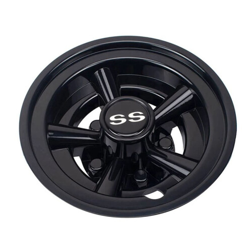 2 Peça 8 Polegadas SS Tampa da Roda Do Carrinho de Golfe 5 Raios Design Tampa Do Cubo para Carrinho de Golfe Carro Clube EZGO 2