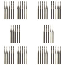 50X Herramienta de ReparacióN de Parabrisas Delantero de Coche Broca de PerforacióN de Vidrio Broca de Acero de Tungsteno