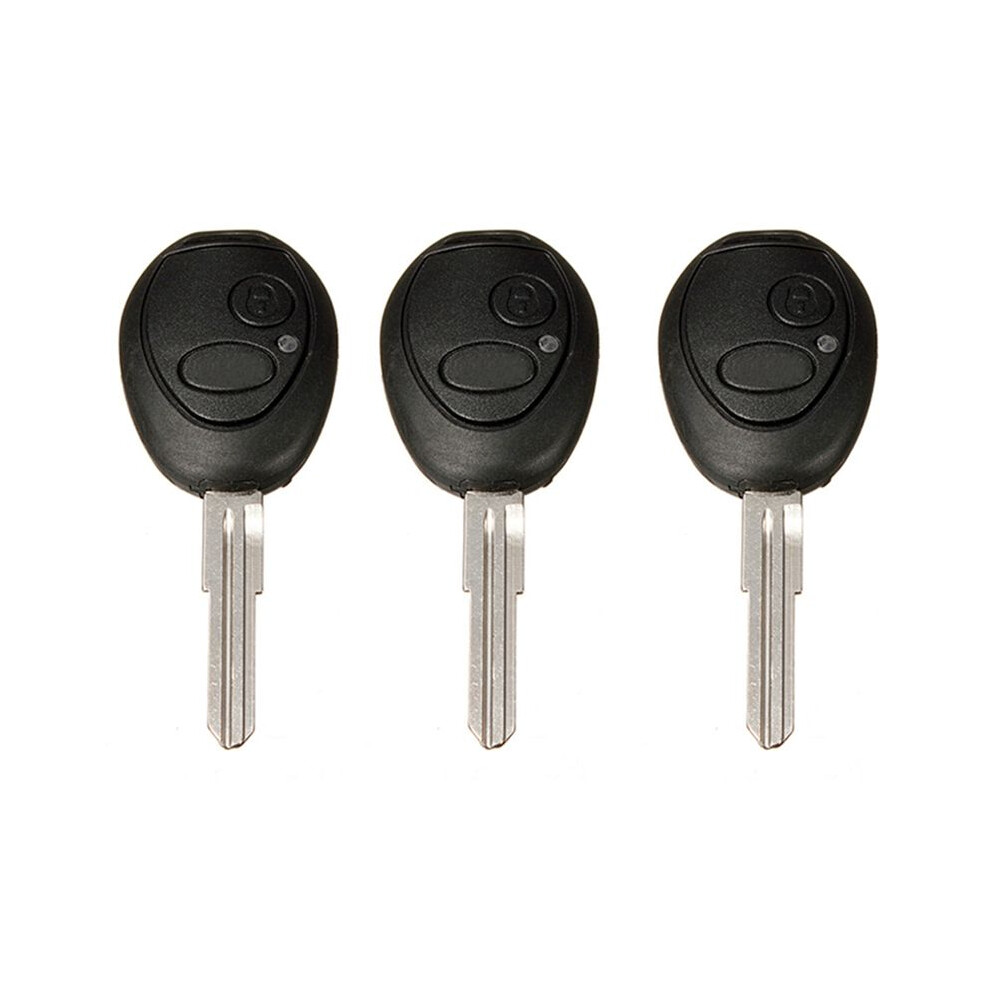3X 2 Button Remote Key Fob Case Shell Uncut Blade For 99-04 6033748517466