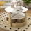 AIYAPLAY Five-Piece Kids Table and Chairs Set with Storage, White 9