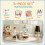 AIYAPLAY Five-Piece Kids Table and Chairs Set with Storage, White 4