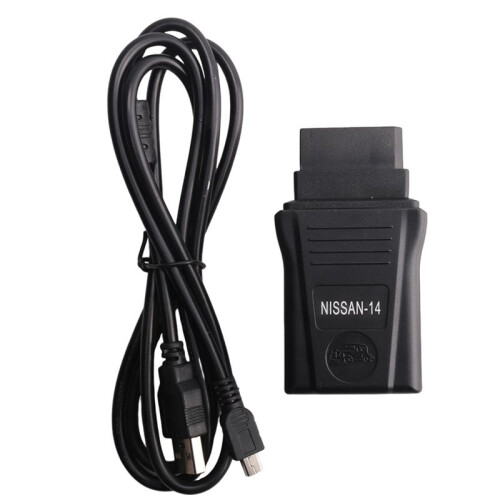 3X 14 Pin for  Consult Interface 14Pin USB Car Diagnostic OBD Fault Code Cable Tool OBD to OBD2 16Pin Connector 1