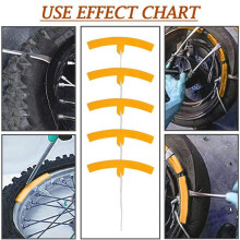 Wheel Changing Tool, 18Pcs Tire Changer Guard Rim Protector Tire Wheel Changing Rim Saver for Car Motorcycle Bike