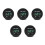 5X Auto Motor Waterdichte LED Digitale Display Voltmeter 12V-24V  (Groen) 1