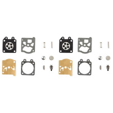 2X Kit de Reparo de Carburador 4500 Kit de Reparo de Motosserra Kit de Gaxeta de Diafragma de Carburador Kit Ferramenta de Jardim para Carburador