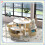 AIYAPLAY Five-Piece Kids Table and Chairs Set with Storage, White 3