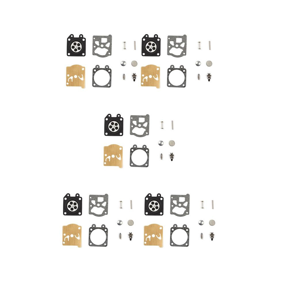 5X Carburetor Repair Kit 4500 Chainsaw Repair Kit Carburetor Diaphragm Gasket Kit Garden Tool For Walbro Carburetor 6033976567202