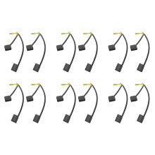 12x Kit de Escova de Motor ADC para Carrinho de Golfe para Carro Clube e EZGO TXT 1997-2009 Elétrico 7102186201 73120-G25