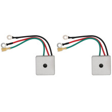 2X 27739-G01 Spanningsregelaar Gelijkrichter voor EZ-GO EZGO 1994-2014 TXT Standard W/Lights Golfkar Kart Club Stens 435-203