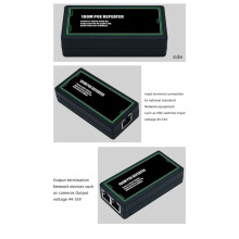 Extension POE RéPéTeur POE 2 1000 Mbps avec Norme IEEE 802.3Af Extension POE Giga100 MèTres pour CaméRa IP NVR