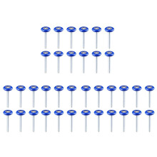 36 Pack 1.8 Inch Nylon Sealed Garage Door Rollers, Quiet/Durable and High Load, High Performance Bearing,