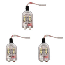 3X Vehicules Auto Voiture Haut au Bas Impedance Convertisseur Adaptateur Haut Parleur A RCA Ligne