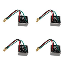 4X Regulador de Voltaje de Aluminio Rectificador 27739-G01 para Ezgo  Cart Kart Club Regulador de Voltaje del AutomóVil