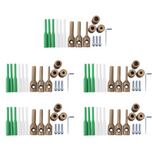 5 Set 7/11/14mm Plumbing Repair Tools Plastic PPR Repair Die Heads Tool Welding Plastic Pipes PPR Pipe Repair
