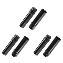 7 Spline Wielmoer Sleutel 6 Spline Wielmoer Socket Verwijderingsgereedschap, 6 Stuks Dual Hex Drive Aftermarket Wielslot Sleutel Vervanging