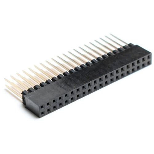 2 X 20(40 Pin) Stacking Header for Raspberry Pi A+/B+/Pi 2/Pi 3 Extra Tall Header (Pack of 20) 1