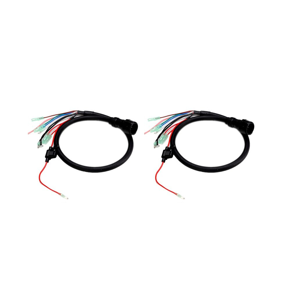 2X 61T-82590-00 Outboard 7Pin Wire Harness Hardness Assy For Outboard Motor 2T 25Hp 30Hp C25 C30 Parsun Hidea 6032617329582