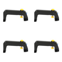 4X Smontaggio Pneumatico Smontagomme Accessori Macchina Impugnatura Albero Verticale Valvola un Due Fori Interruttore Valvola Valvola