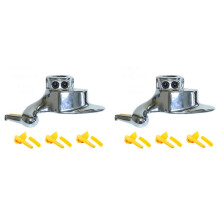 2X Tire Changer, Automobile Tire Changer Mount Demount Duck Tool with 6 Pair Rim Protector for Replacement, 30mm