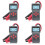 4X Micro-200 Pro Car Battery Tester 12/24V Multi-Language Digital Battery System Analyzer for Mainland Version 1