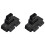 2X OBD2 One Divided Into Two Adaptor Wire 16 Pin 16 Core OBD Expansion Cable Connector Adapter Cable Universal Dc5521 1