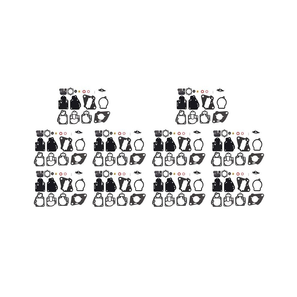 10X 1395-9761-1 Outboard Carburetor Repair Kit Repair Kit Outboard Parts For Mercury Outboards 6-25Hp 2T 6033957957787