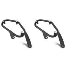 2X Motorcycle Side Bags Holder Luggage Rack Bars Rack Saddlebag Support Bracket for CL250 CL500 CL300 CL 300 500