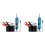 2X Auto-Circuittester Digitale Test Elektrische Spanning Vermogenstest Systeemsonde Auto-Spanningstester Testtool 1