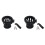 2X Motorcycle Handlebar Drink Cup Holder for  GL1800 Goldwing for Softail Electra Black 1