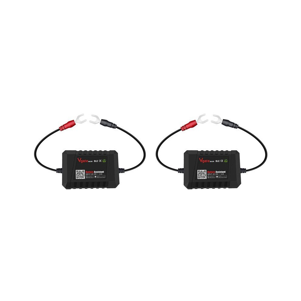 2X Ba100 12V Car Battery Tester Monitor 4.0 Car Battery Assistant Monitor 6032839937442