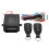 3X 12V Universal Car Auto Remote Central Kit Door Lock Locking Vehicle Keyless Entry System with 6 Remote Control 3
