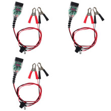 3X Universal OBD2 Automotive Battery Car Computer ECU Memory Saver Auto ECU Emergency Power Supply Cable