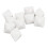 20PCS 8-Sided Blank Dice Set 2.8cm for Board Games & Teaching White 16