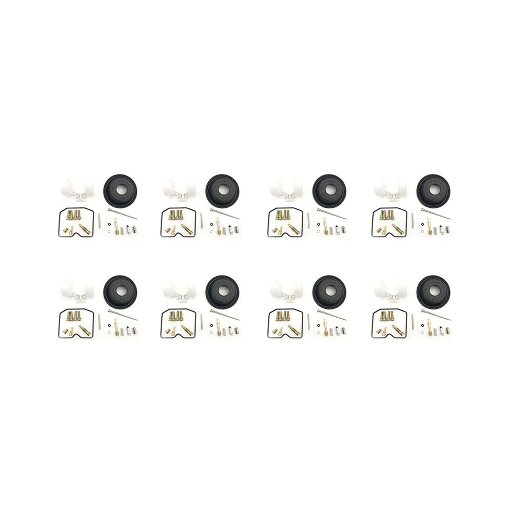 8X Carburetor Repair Kit Configure Vacuum Diaphragm And Float For Zrx400/Zrx-Ii Zr400c/E/F Keihin 1989-1997 6032374912850